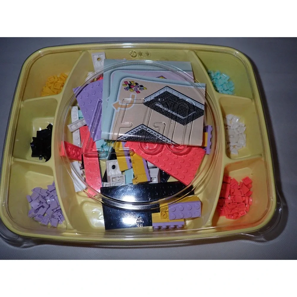 LEGO DOTS Kids Mixed Building Set with Storage Tray and Instructions